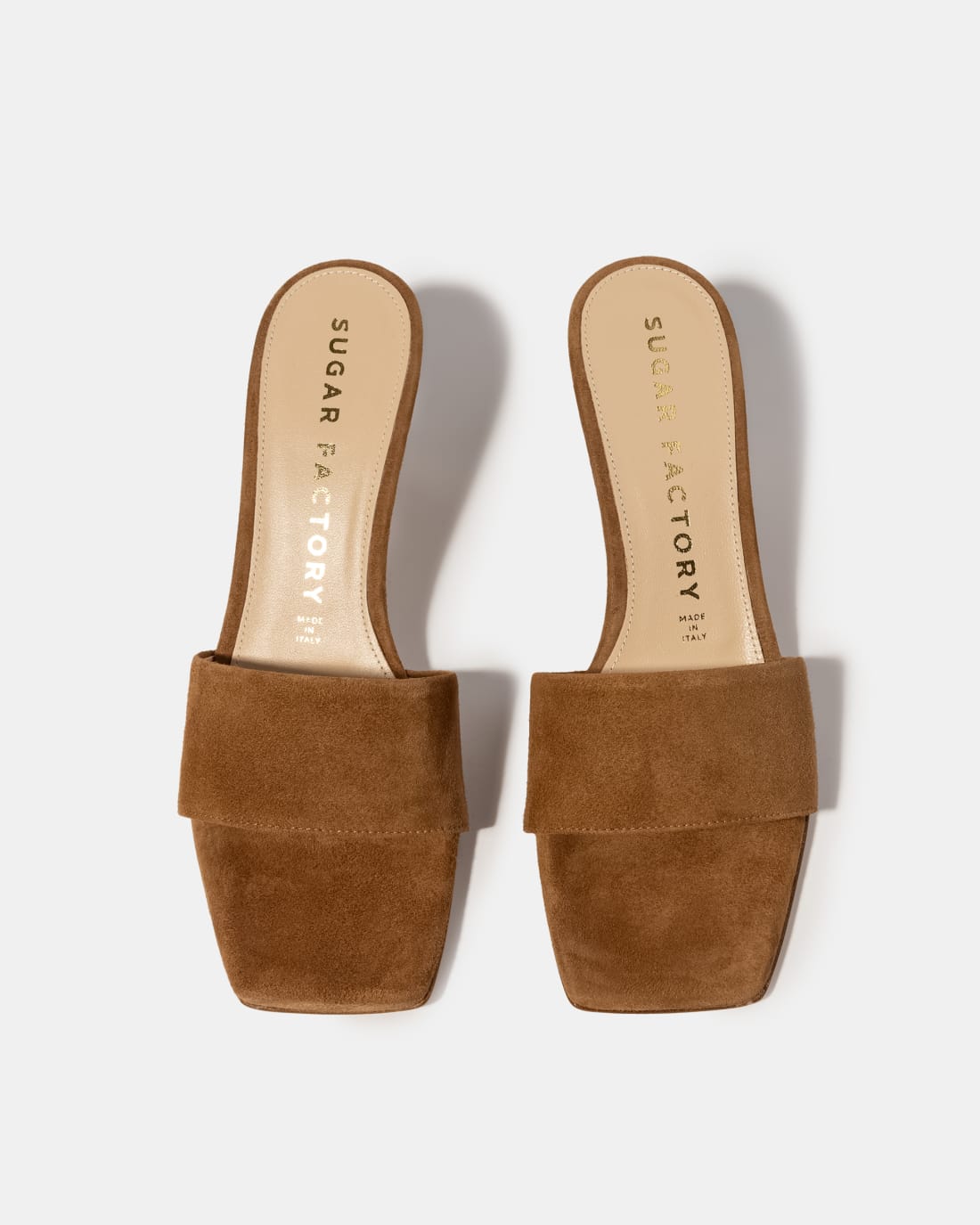 Коричневые замшевые мюли - Image 3 of 5