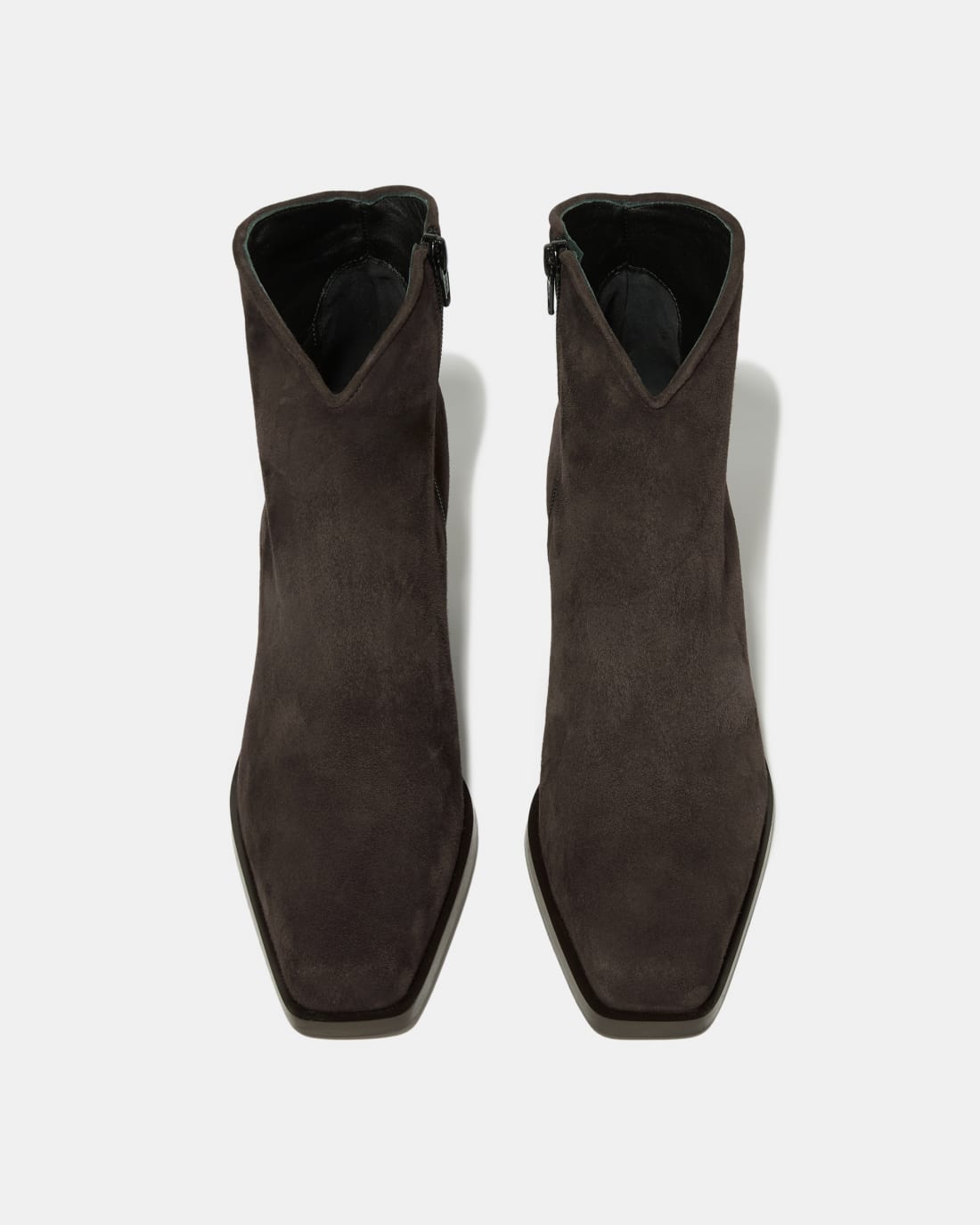 Коричневые замшевые ботильоны - Image 3 of 5