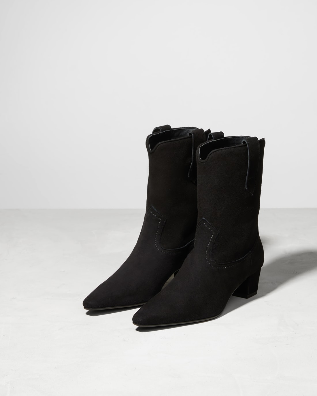 Черные замшевые ботинки - Image 2 of 6