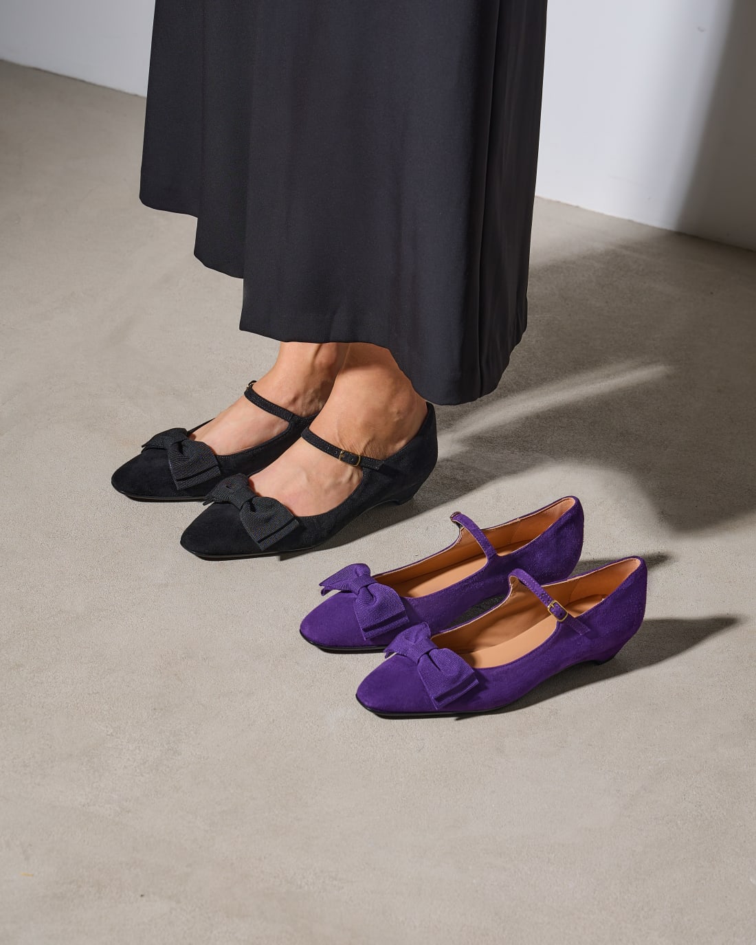 Черные замшевые туфли с бантом - Image 7 of 7