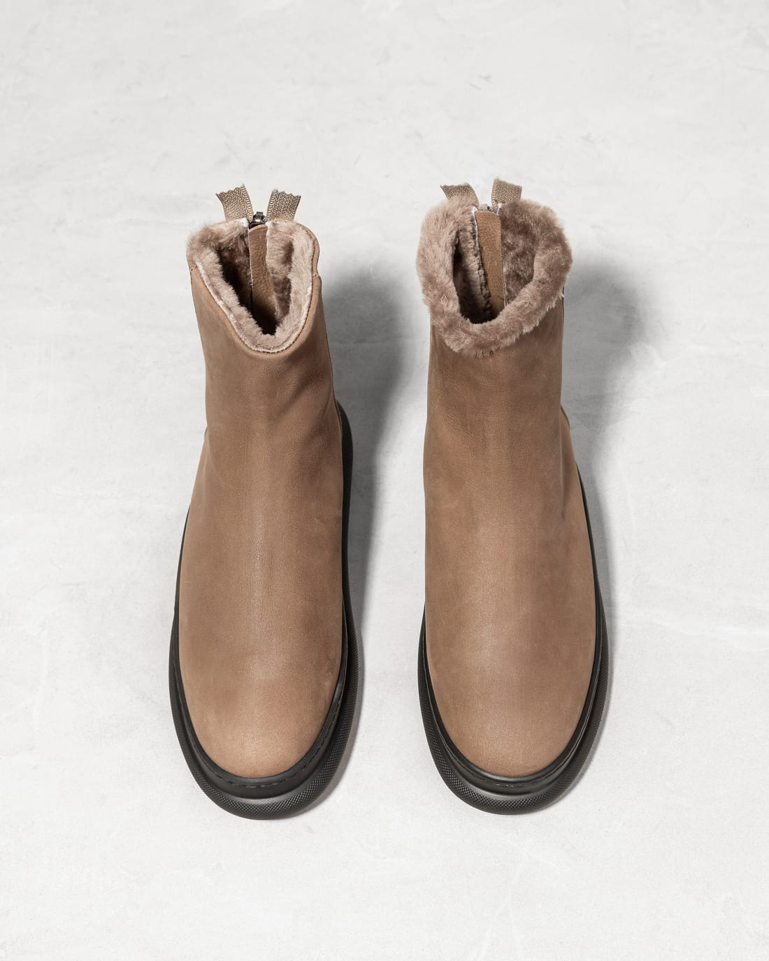 Бежевые зимние ботинки - Image 2 of 4