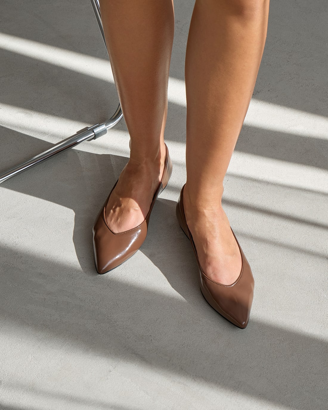 Классические коричневые туфли из натуральной кожи - Image 6 of 9