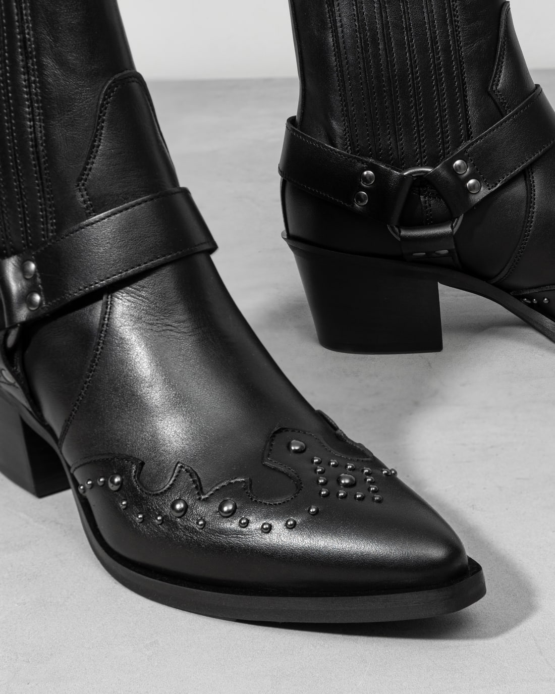Черные кожаные ботинки - Image 4 of 6