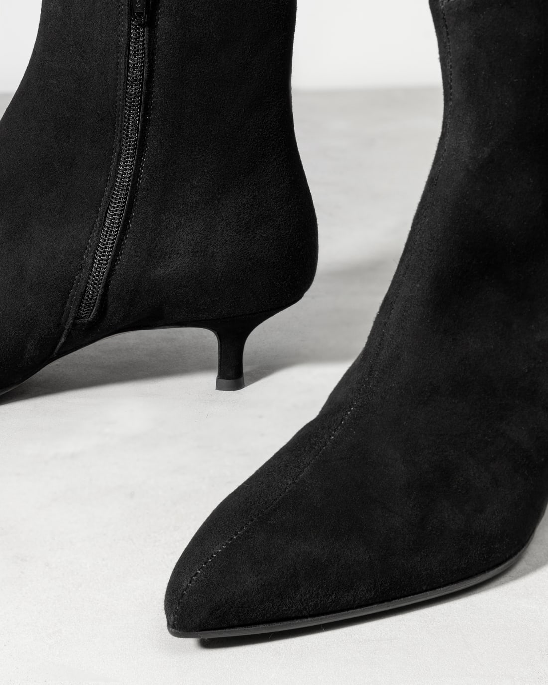 Черные замшевые ботильоны - Image 4 of 6