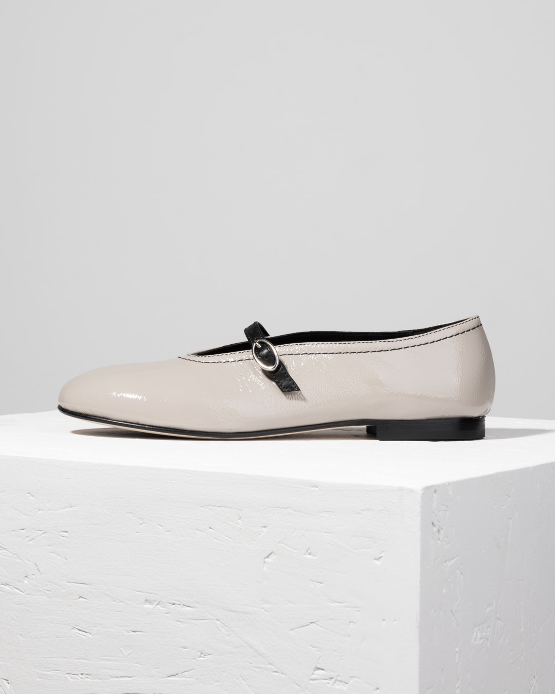 Серые кожаные туфли мэриджейн - Image 1 of 6