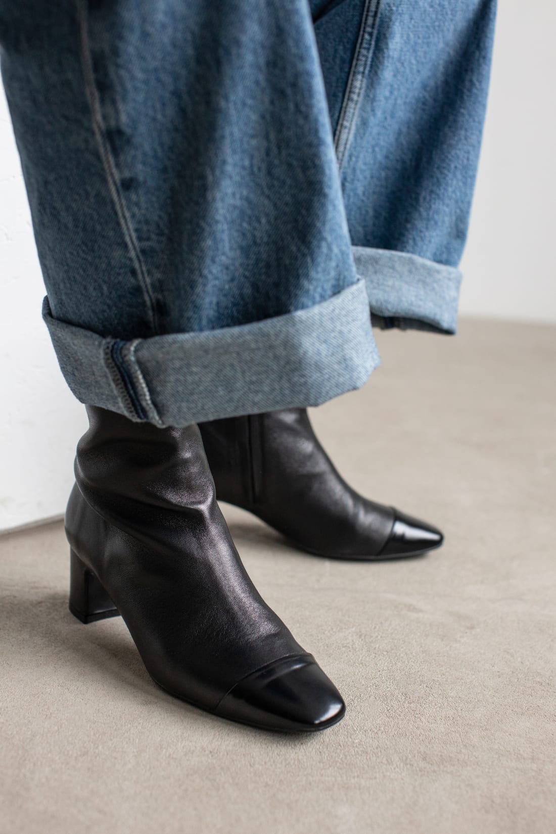 Черные кожаные ботильоны - Image 5 of 5