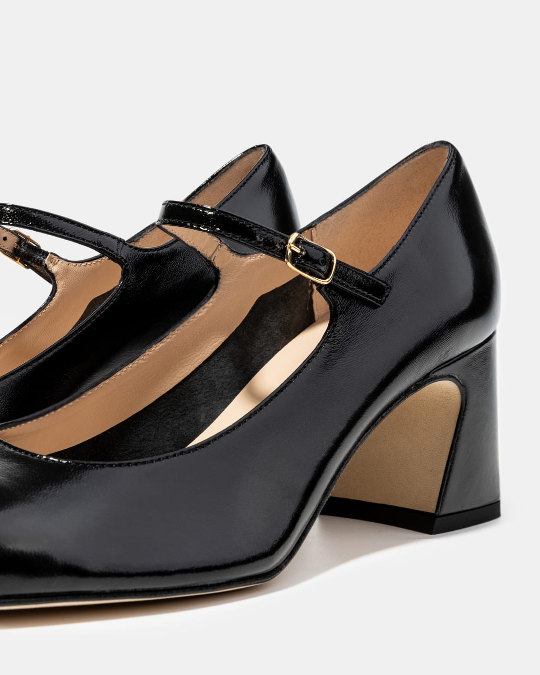 Черные лакированные туфли на каблуке - Image 4 of 4