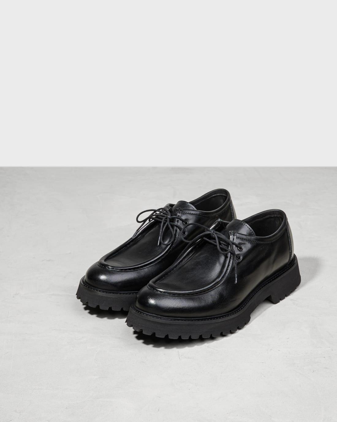 Черные кожаные полуботинки - Image 2 of 5