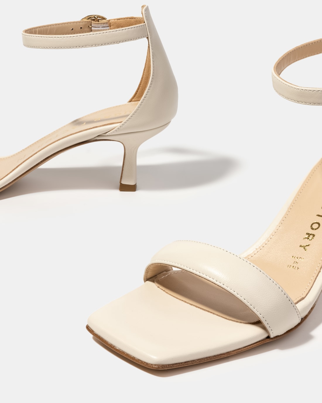 Светло-бежевые туфли из натуральной кожи - Image 4 of 4