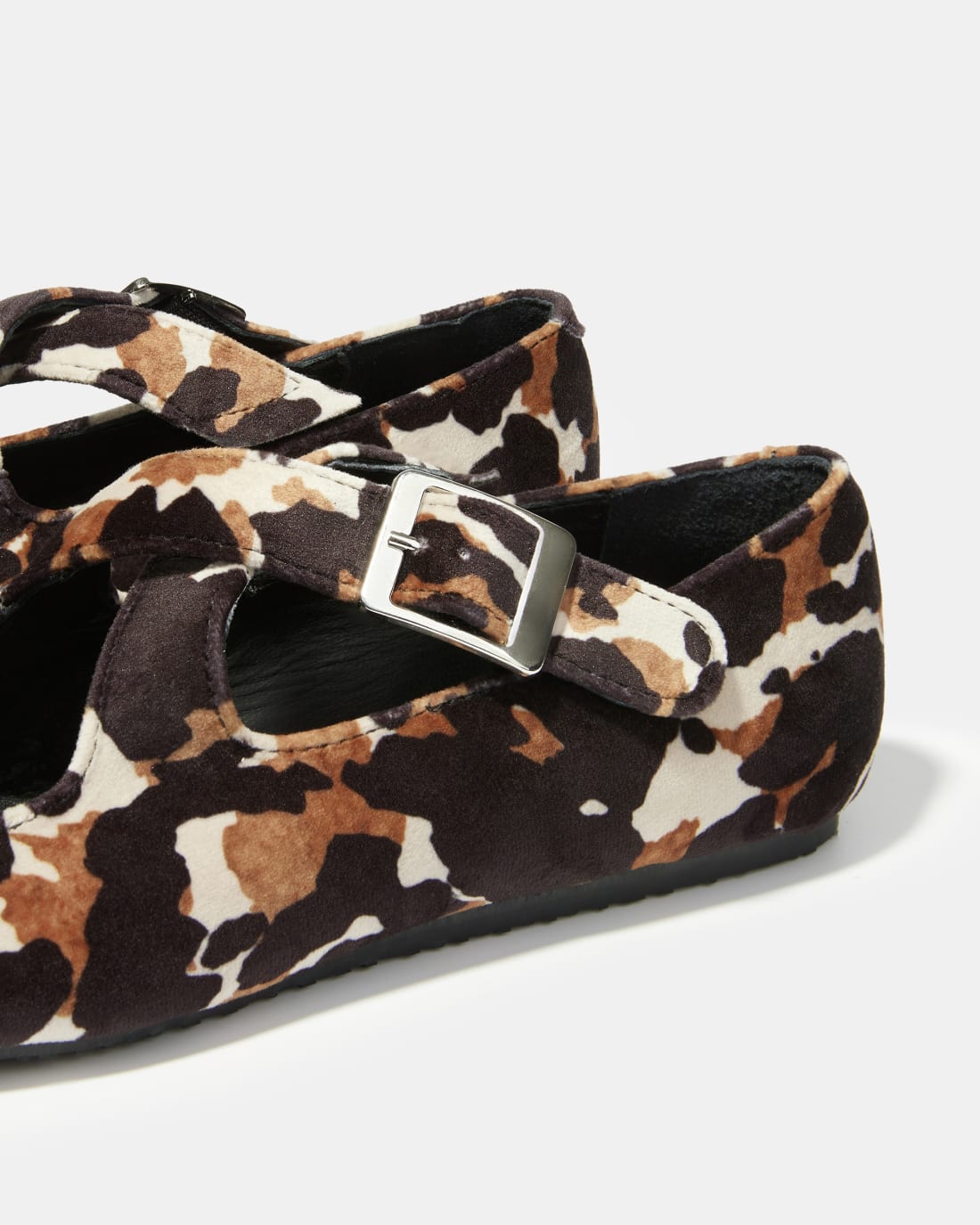 Балетки из вельвета