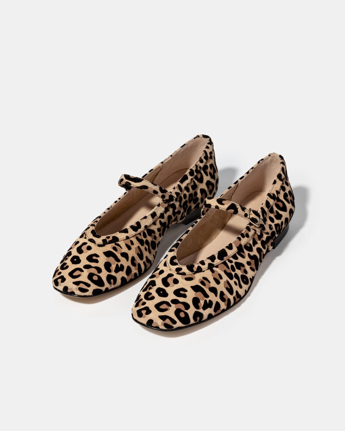 Леопардовые кожаные балетки - Image 2 of 4