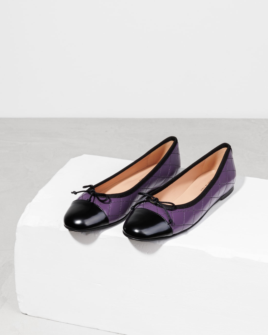 Фиолетовые балетки из натуральной кожи - Image 2 of 6
