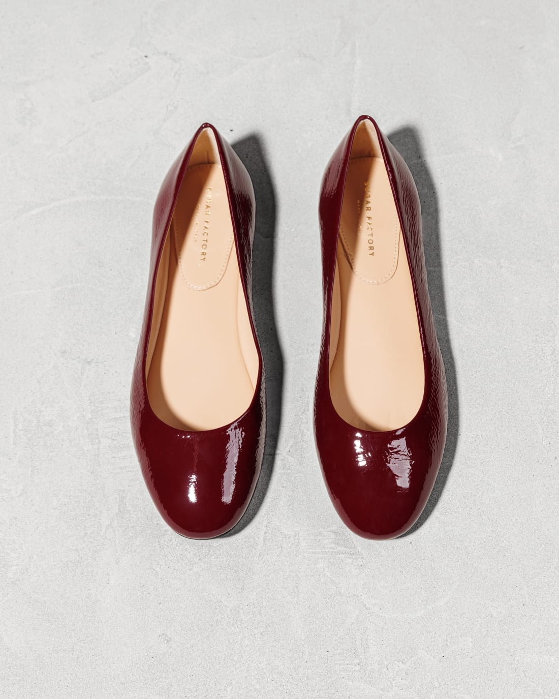 Бордовые туфли из лакированной кожи - Image 3 of 6