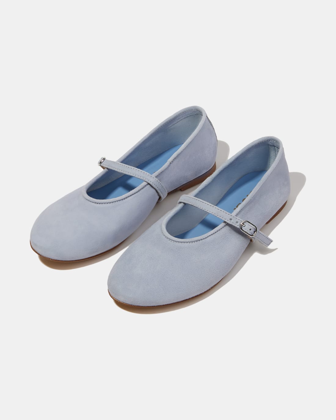 Голубые замшевые балетки - Image 2 of 4