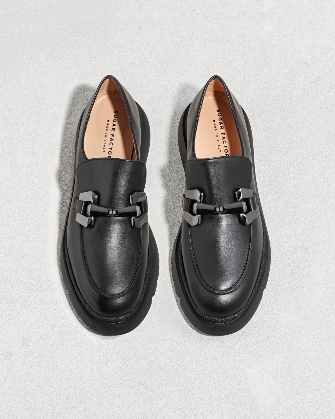 Черные кожаные лоферы - Image 3 of 4