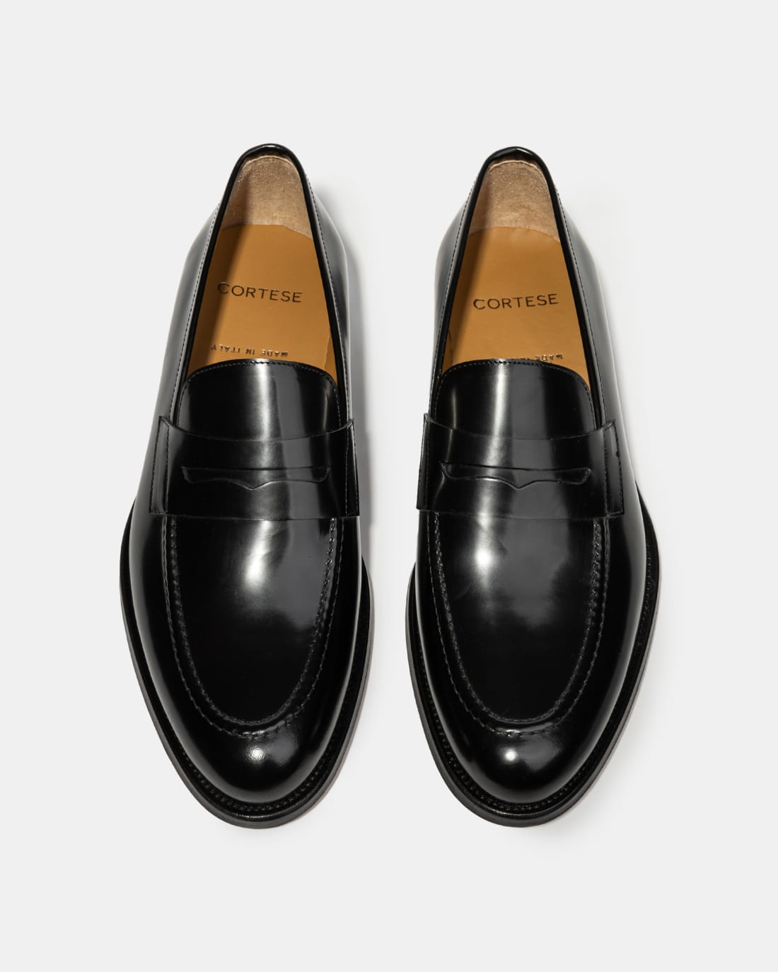 Черные кожаные лоферы - Image 3 of 5