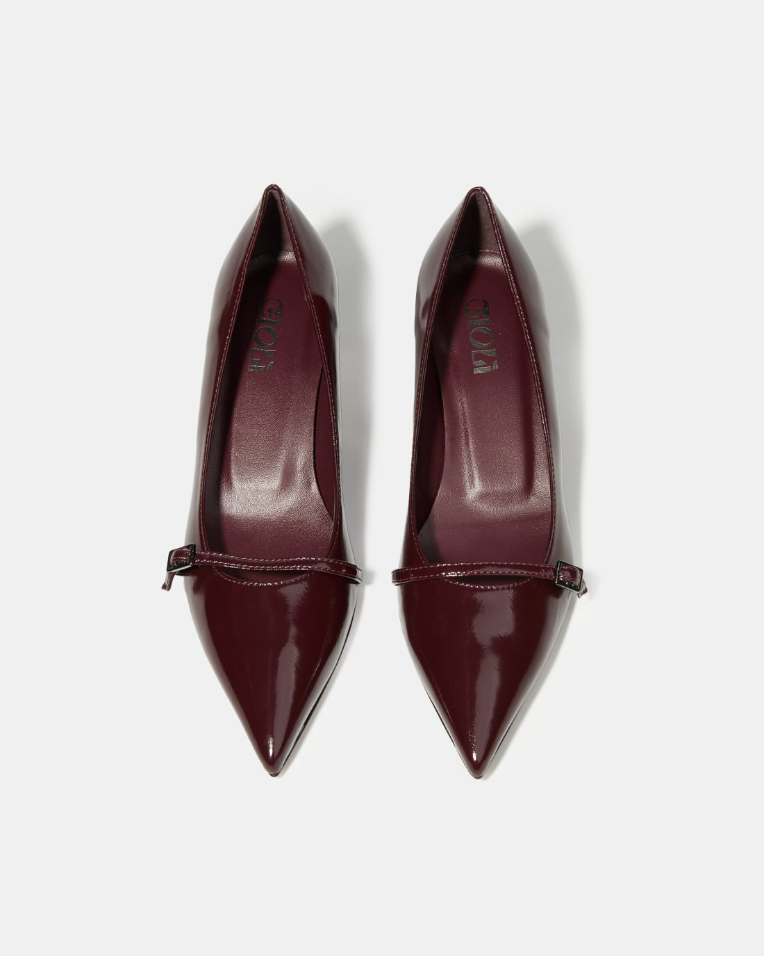Бордовые туфли из натуральной кожи - Image 3 of 4