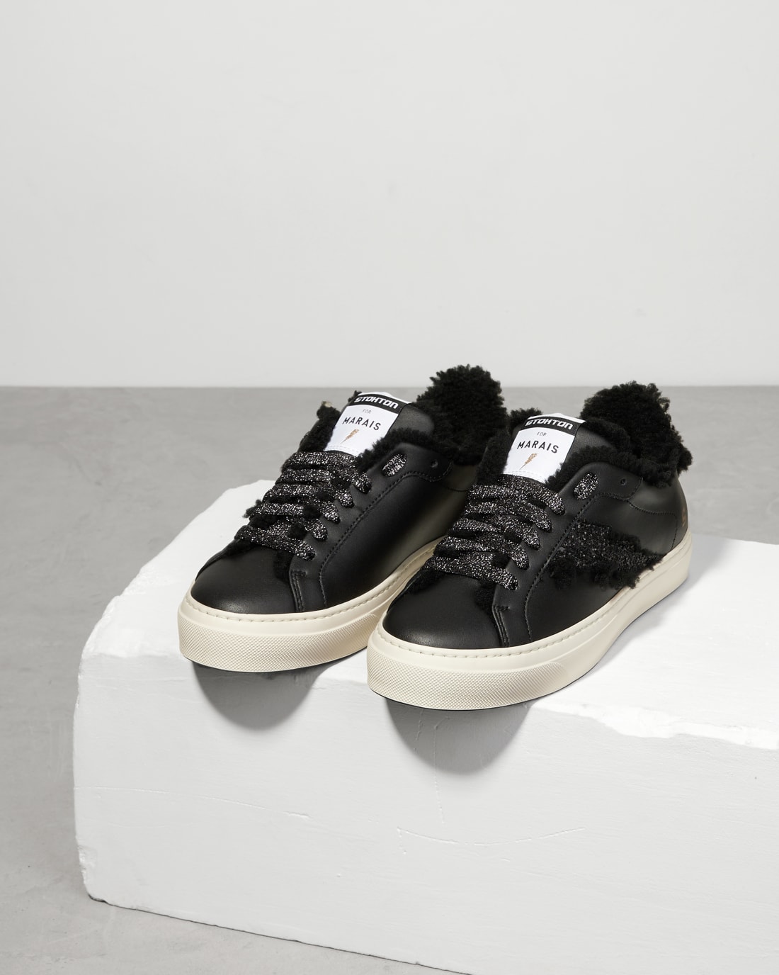 Черные утепленные кеды - Image 2 of 7