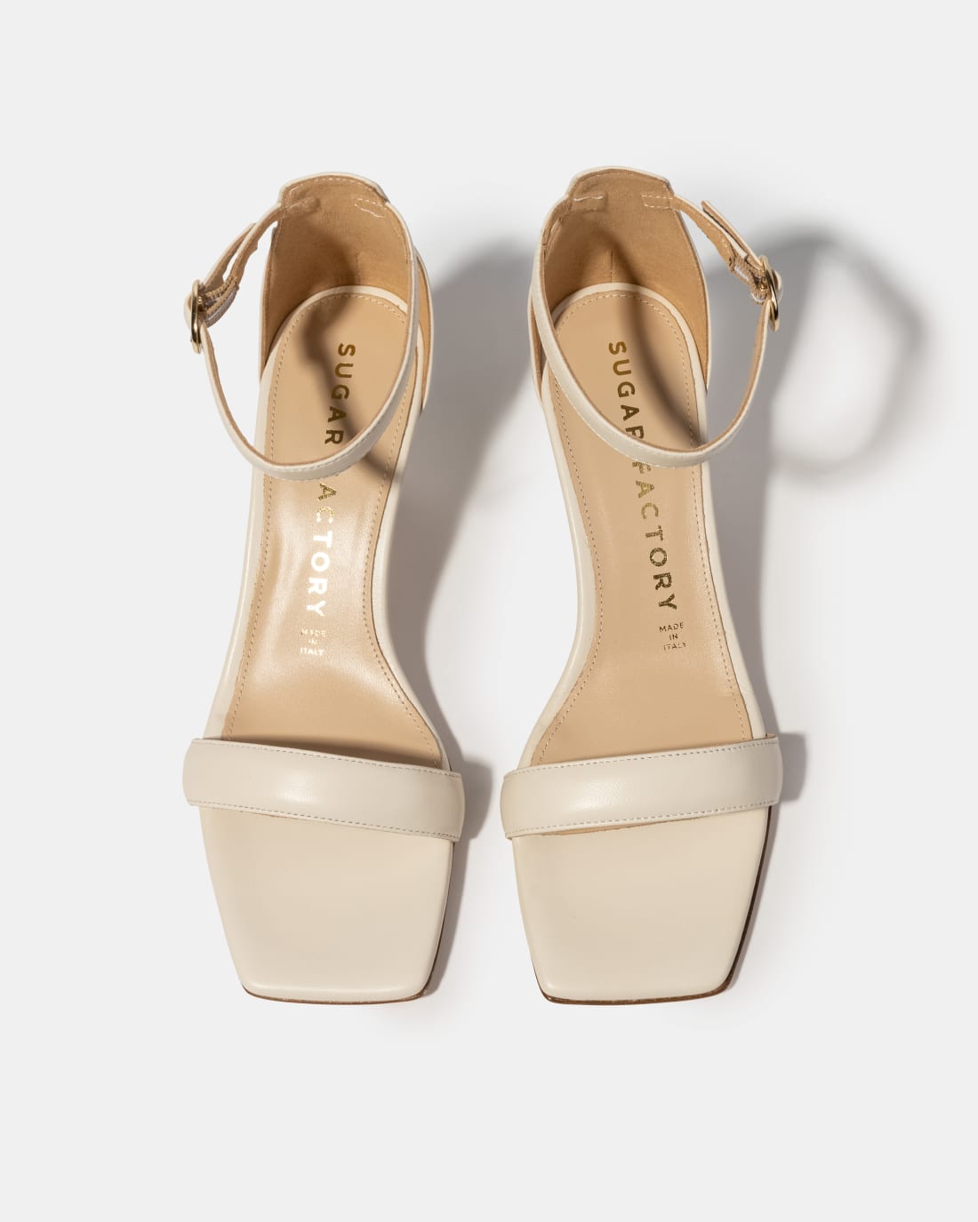 Светло-бежевые туфли из натуральной кожи - Image 3 of 4