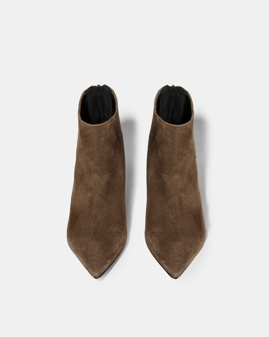 Коричневые замшевые ботильоны - Image 3 of 6