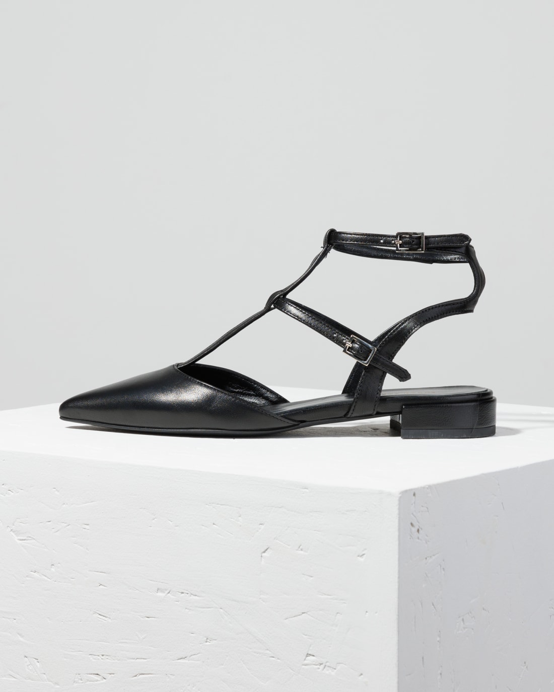 Черные туфли из натуральной кожи - Main image