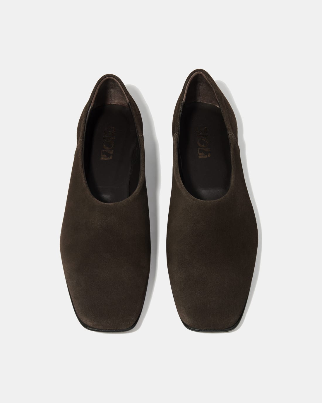 Темно-коричневые замшевые туфли - Image 3 of 4