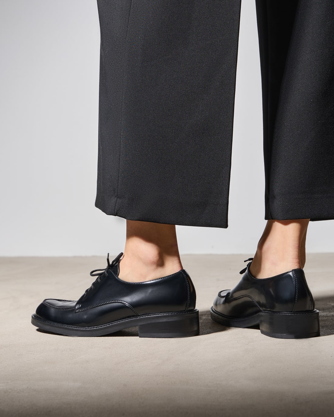 Классические черные кожаные туфли - Image 5 of 6