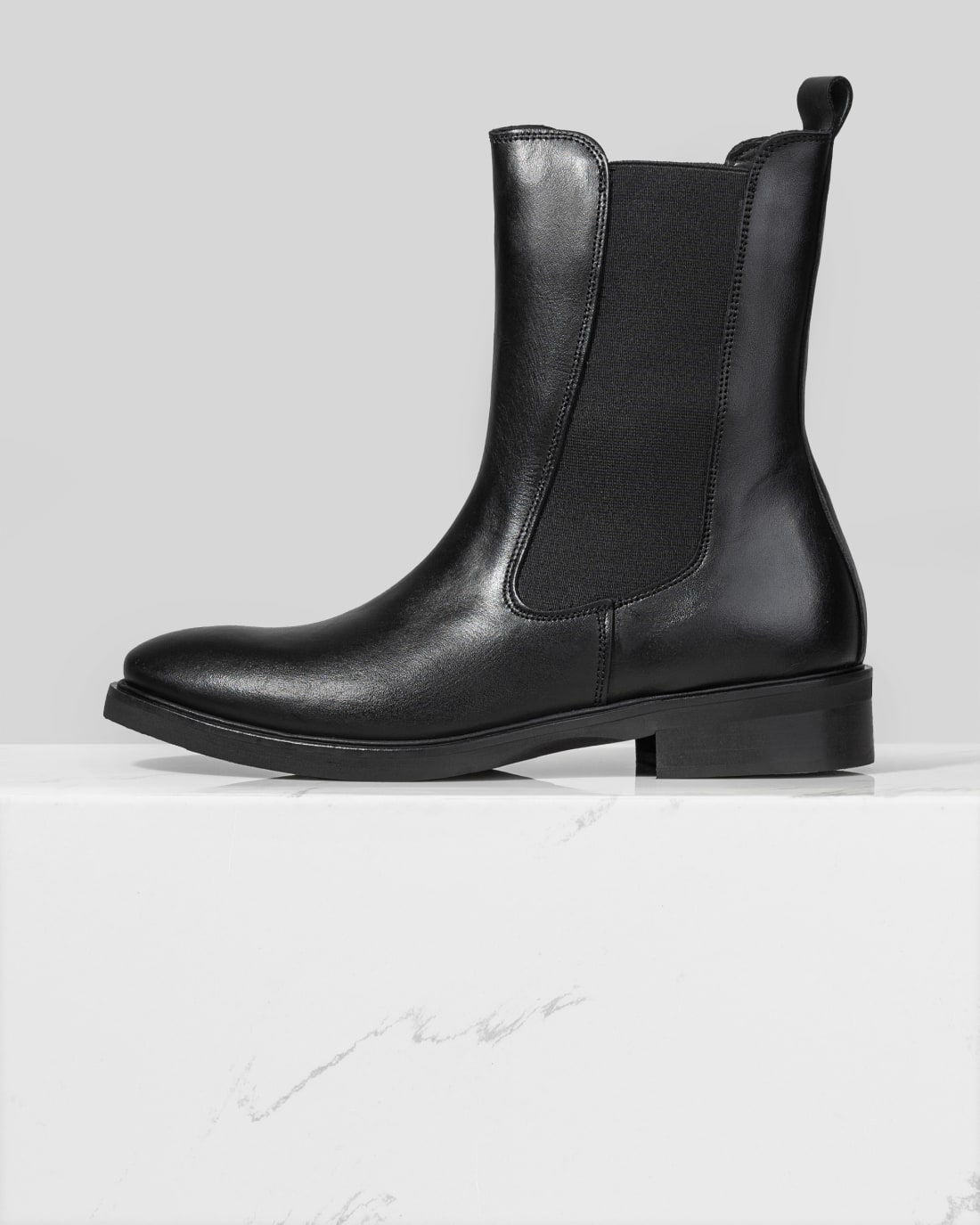 Черные кожаные челси - Image 1 of 6