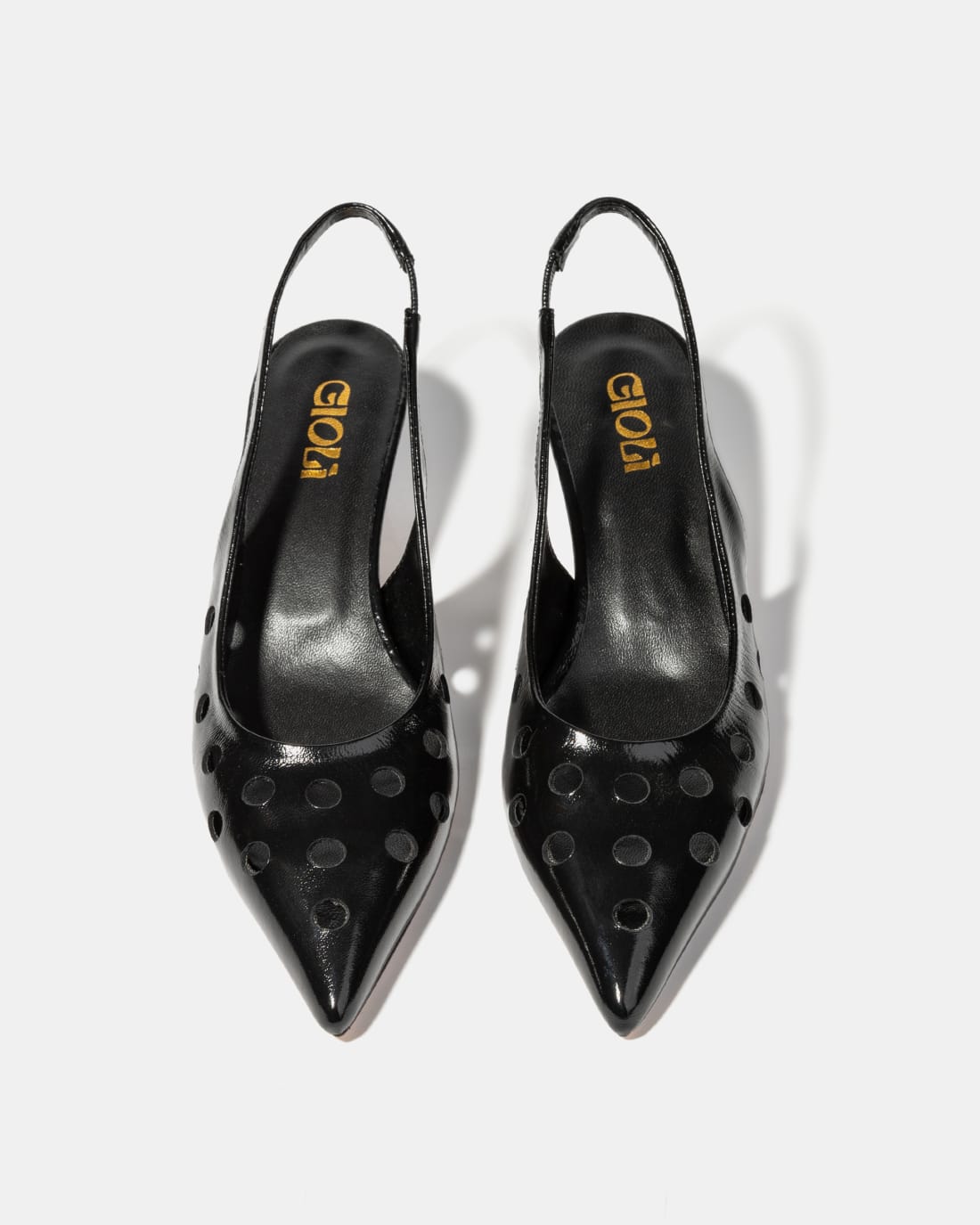 Черные туфли с крупной перфорацией - Image 3 of 5