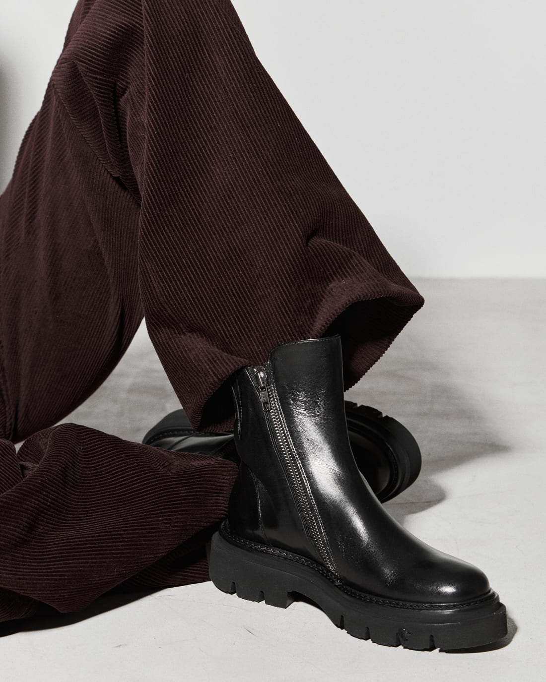 Черные кожаные ботинки - Image 5 of 6