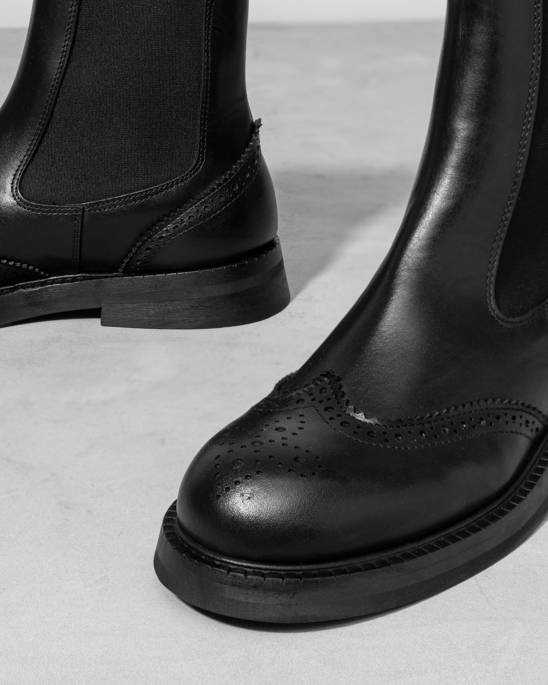 Черные кожаные челси - Image 4 of 4