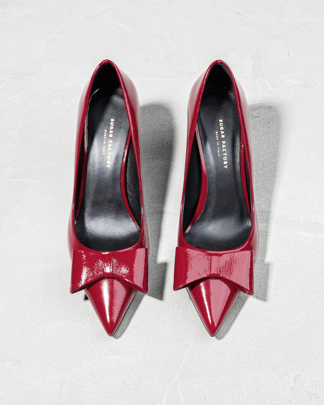 Бордовые туфли из лакированной кожи - Image 3 of 6
