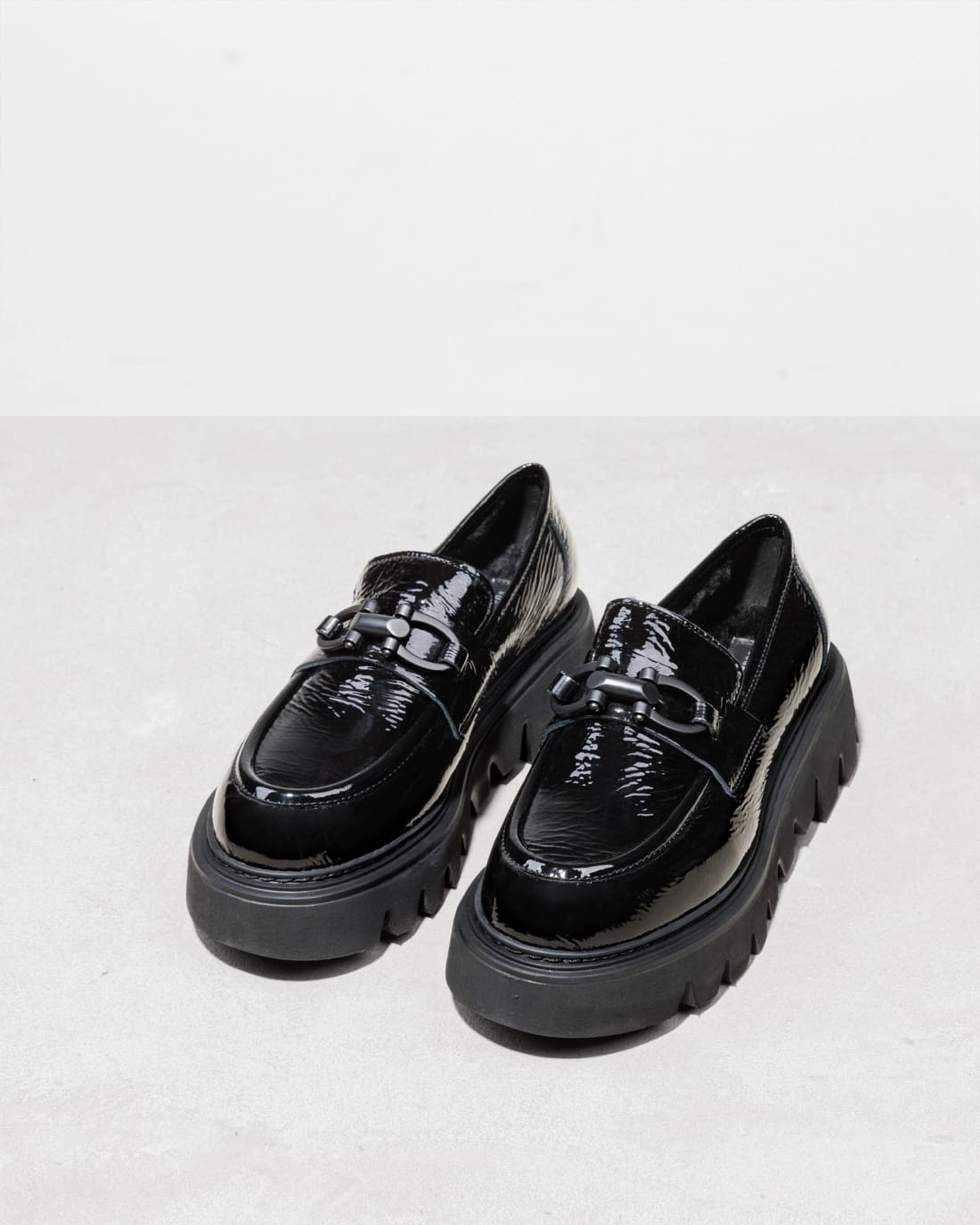 Черные лаковые лоферы - Image 3 of 5