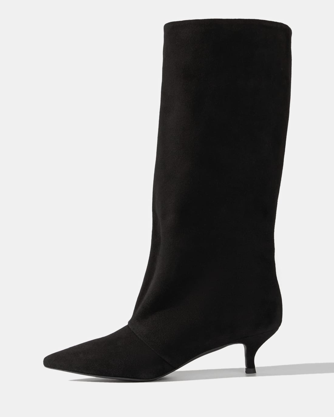 Черные замшевые сапоги - Image 1 of 6