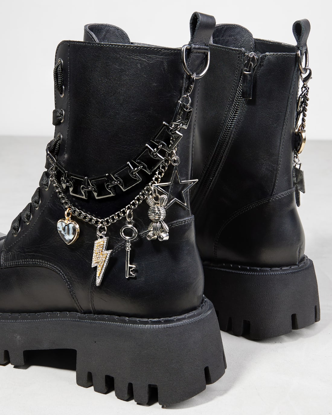 Черные кожаные ботинки - Image 4 of 5