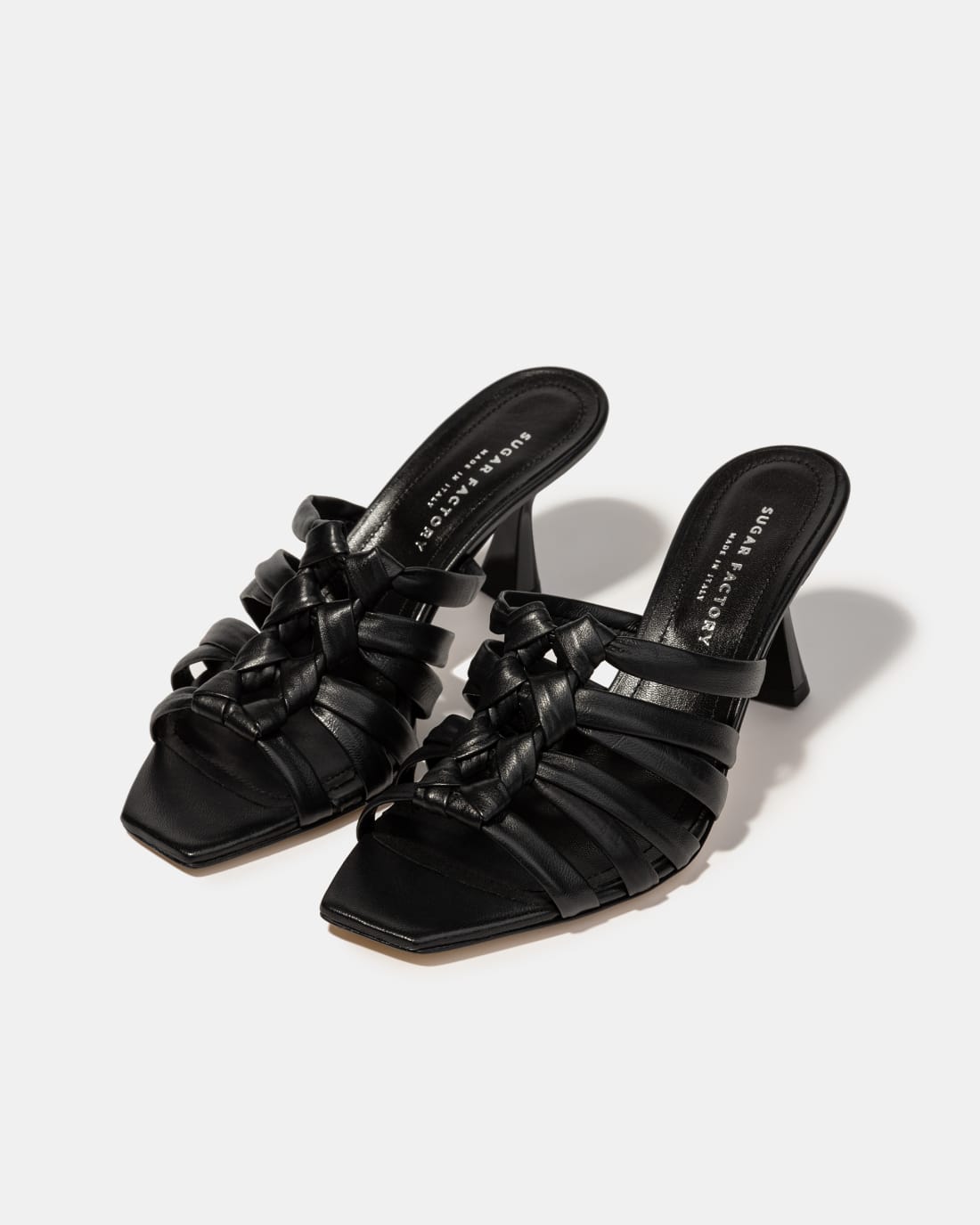 Черные кожаные мюли - Image 2 of 5