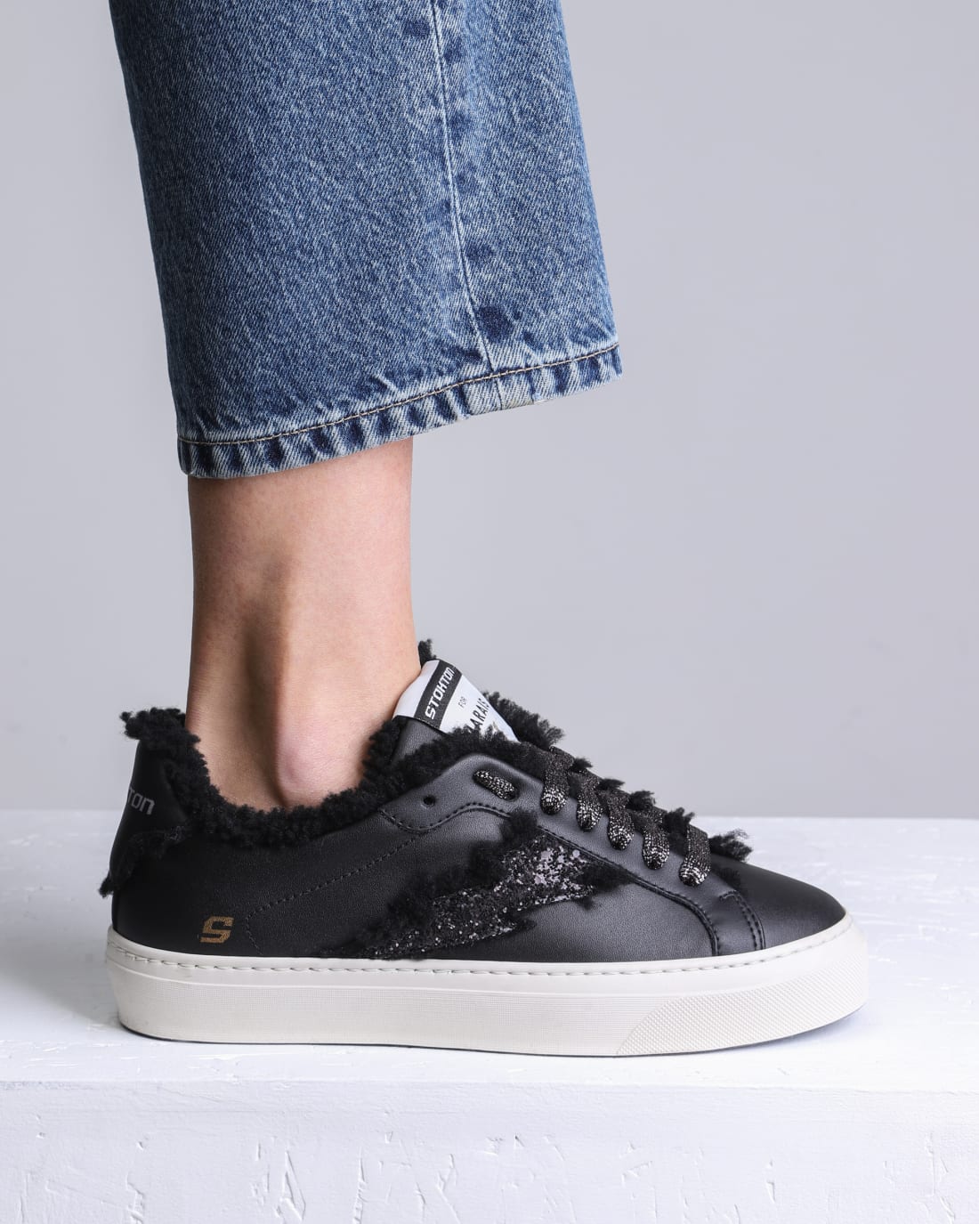 Черные утепленные кеды - Image 7 of 7