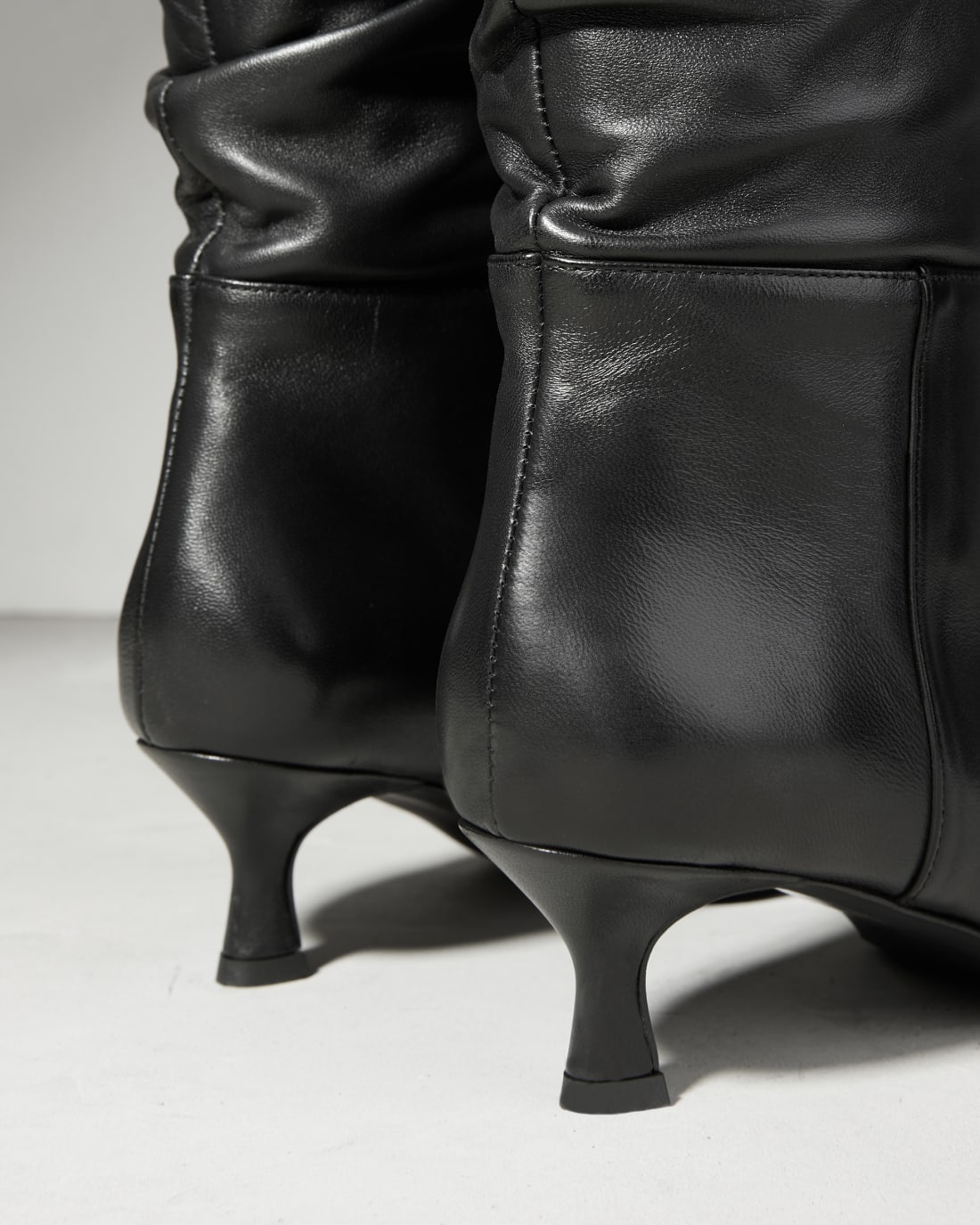 Черные сапоги из натуральной кожи - Image 3 of 5