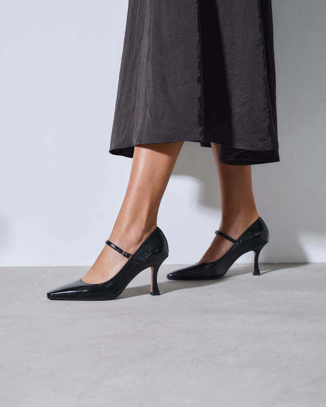 Черные туфли из лакированной кожи - Image 5 of 8
