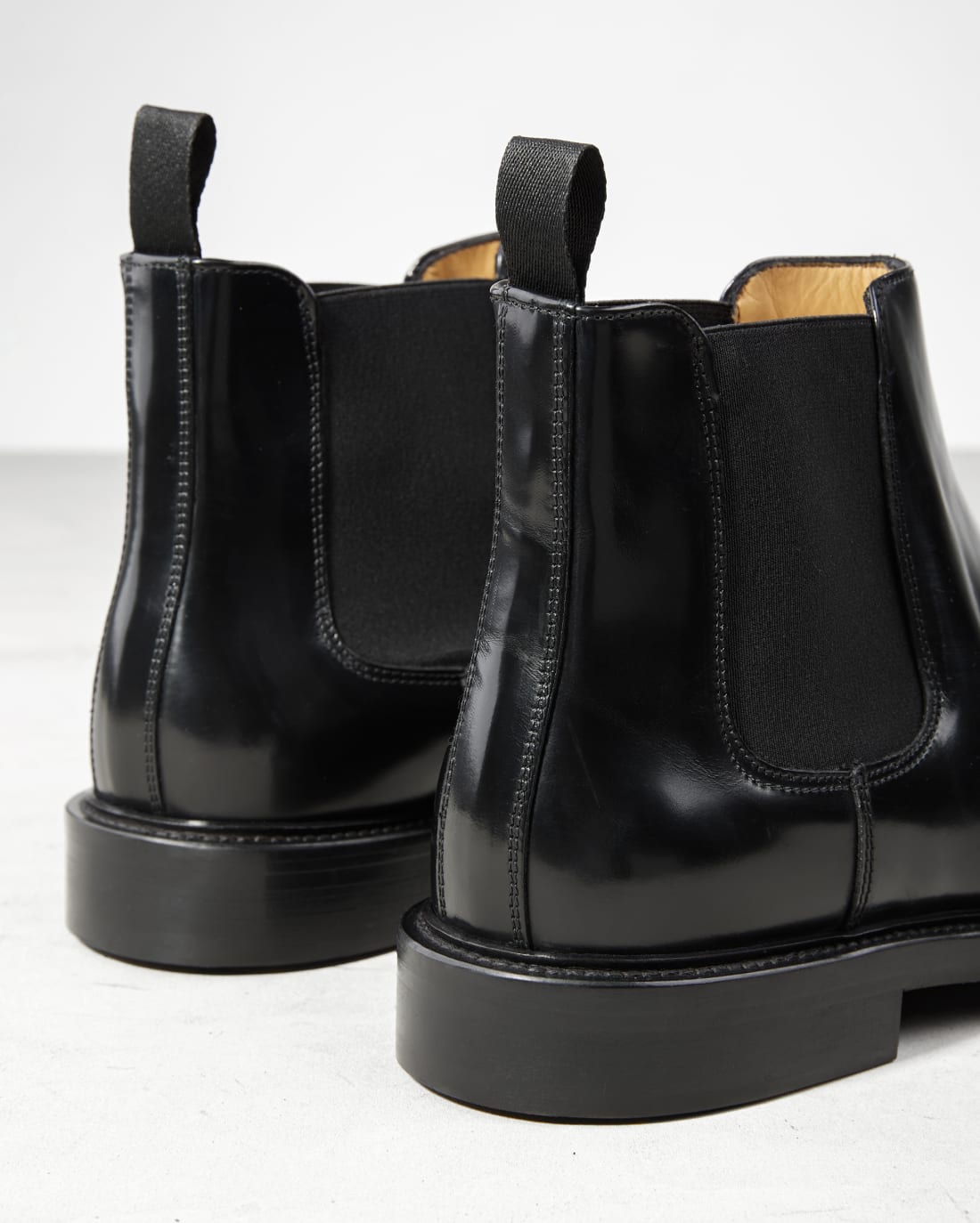 Черные кожаные ботинки-челси - Image 4 of 5