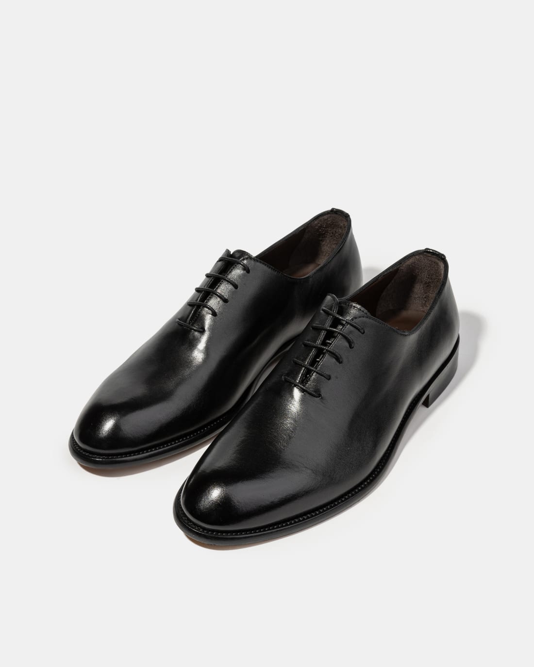 Черные кожаные классические туфли - Image 2 of 5