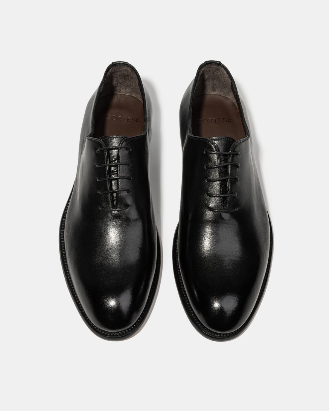 Черные кожаные классические туфли - Image 3 of 5