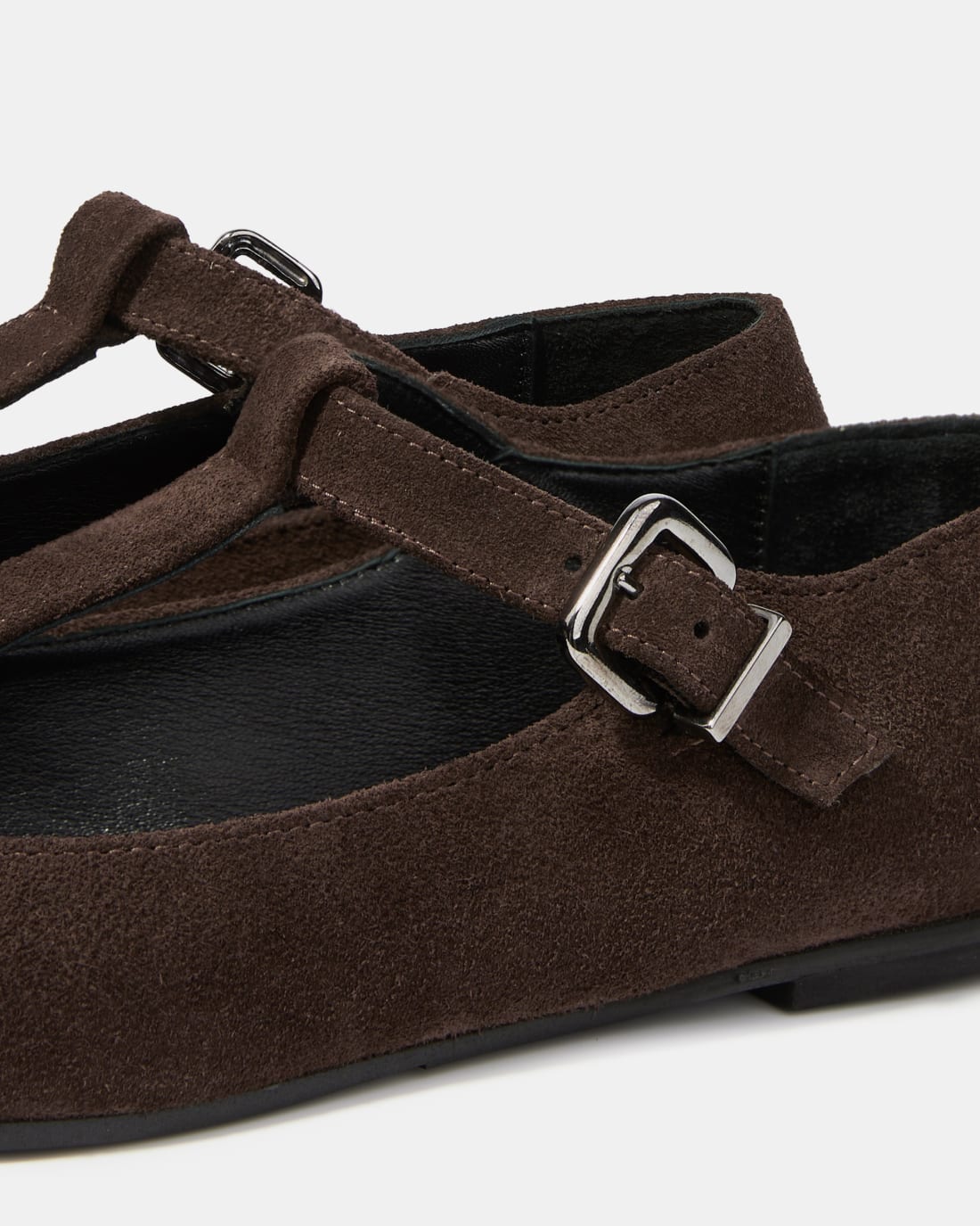 Темно-коричневые замшевые туфли - Image 4 of 5