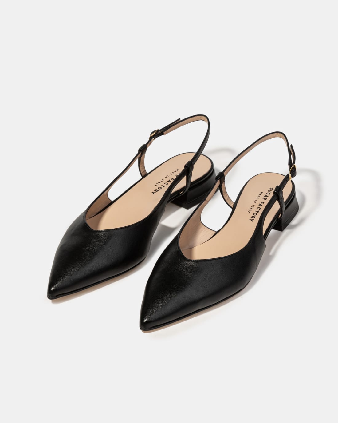 Черные кожаные туфли на ремешке - Image 2 of 4