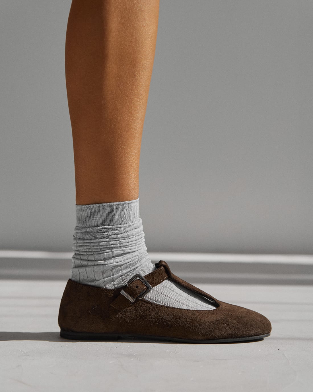 Темно-коричневые замшевые туфли - Image 5 of 5