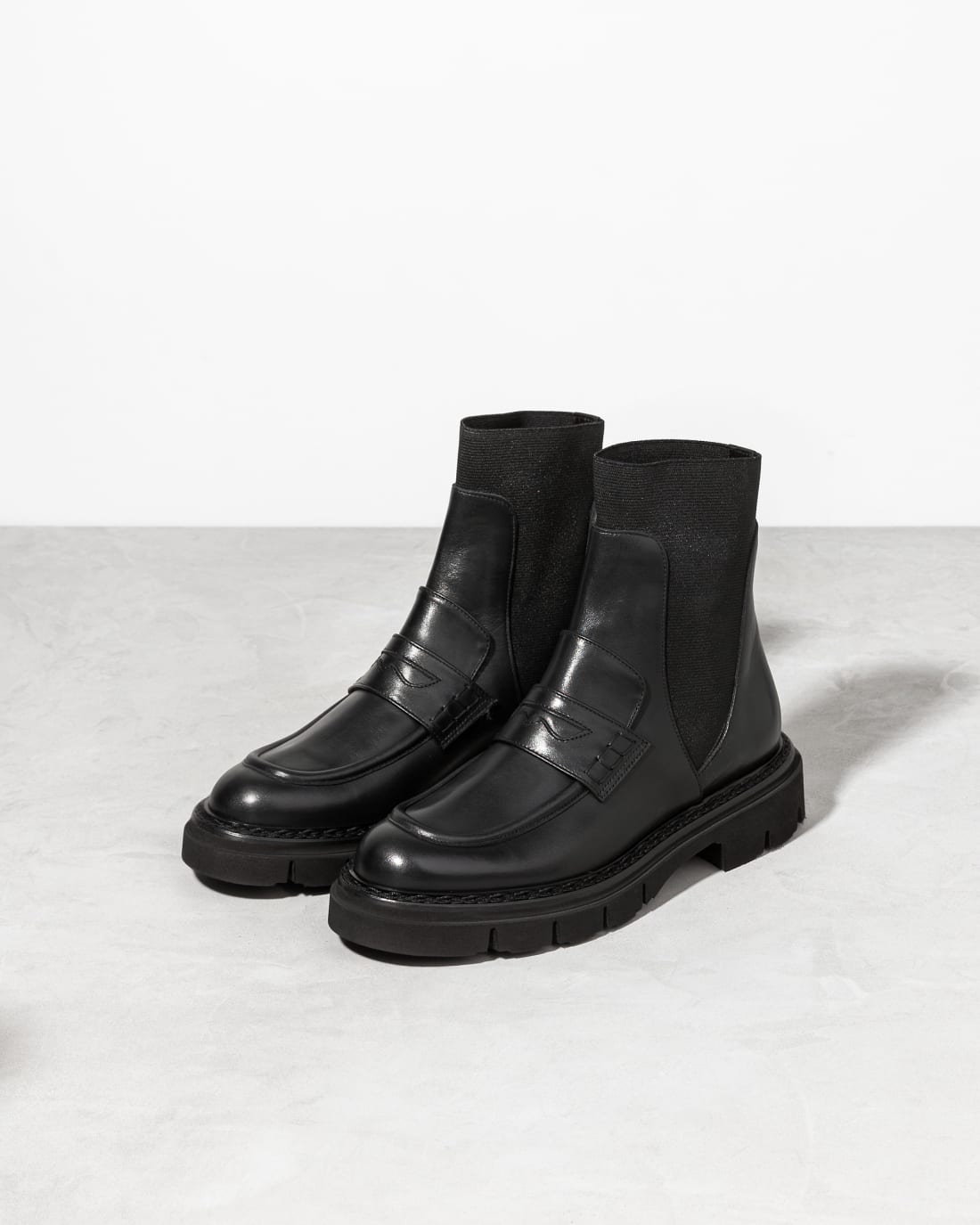 Черные кожаные ботинки - Image 2 of 5