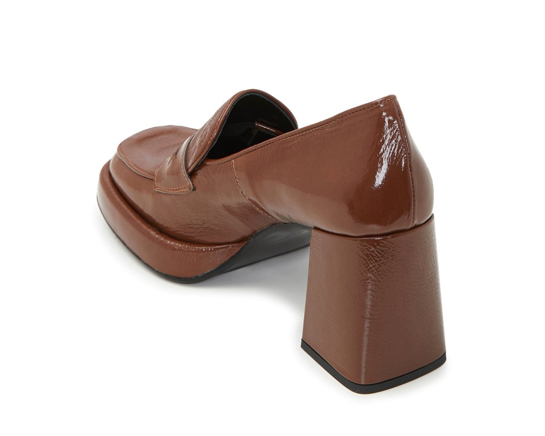 Медно-коричневые кожаные туфли - Image 3 of 5
