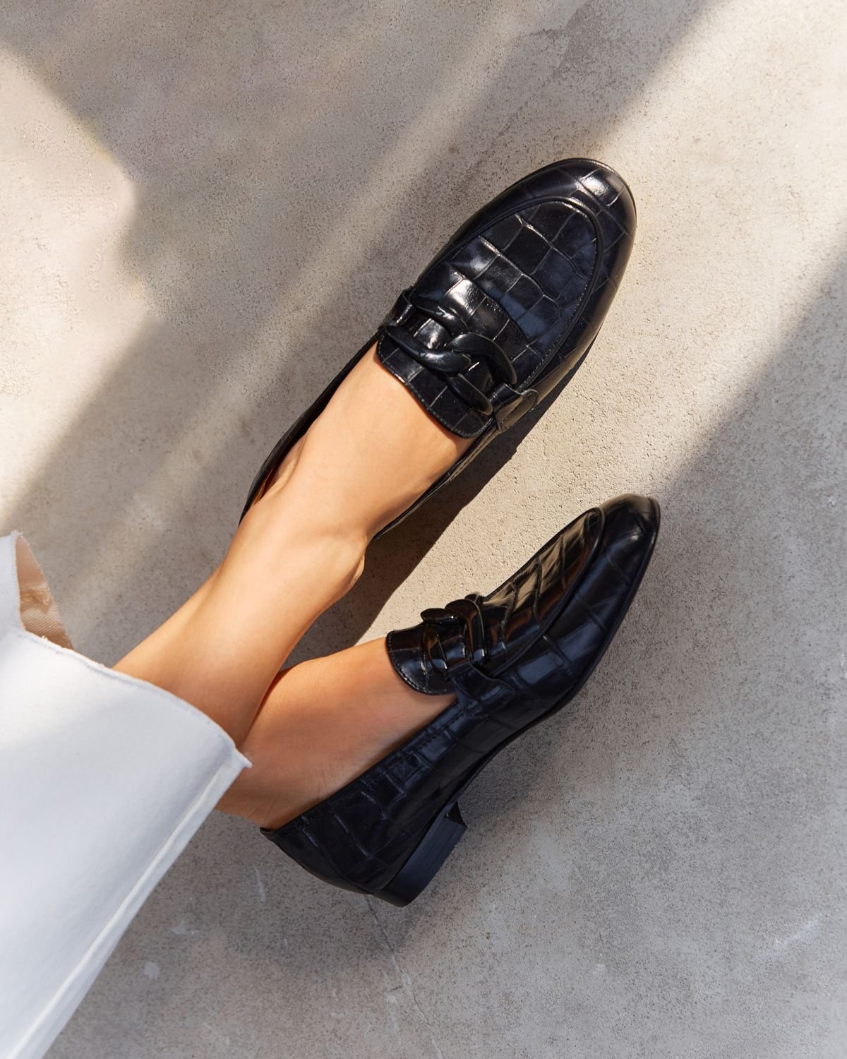 Черные кожаные лоферы - Image 6 of 6