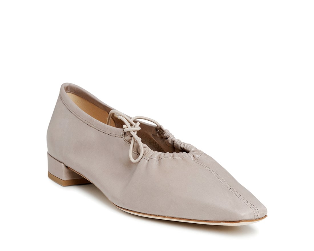 Серые кожаные туфли - Image 2 of 5