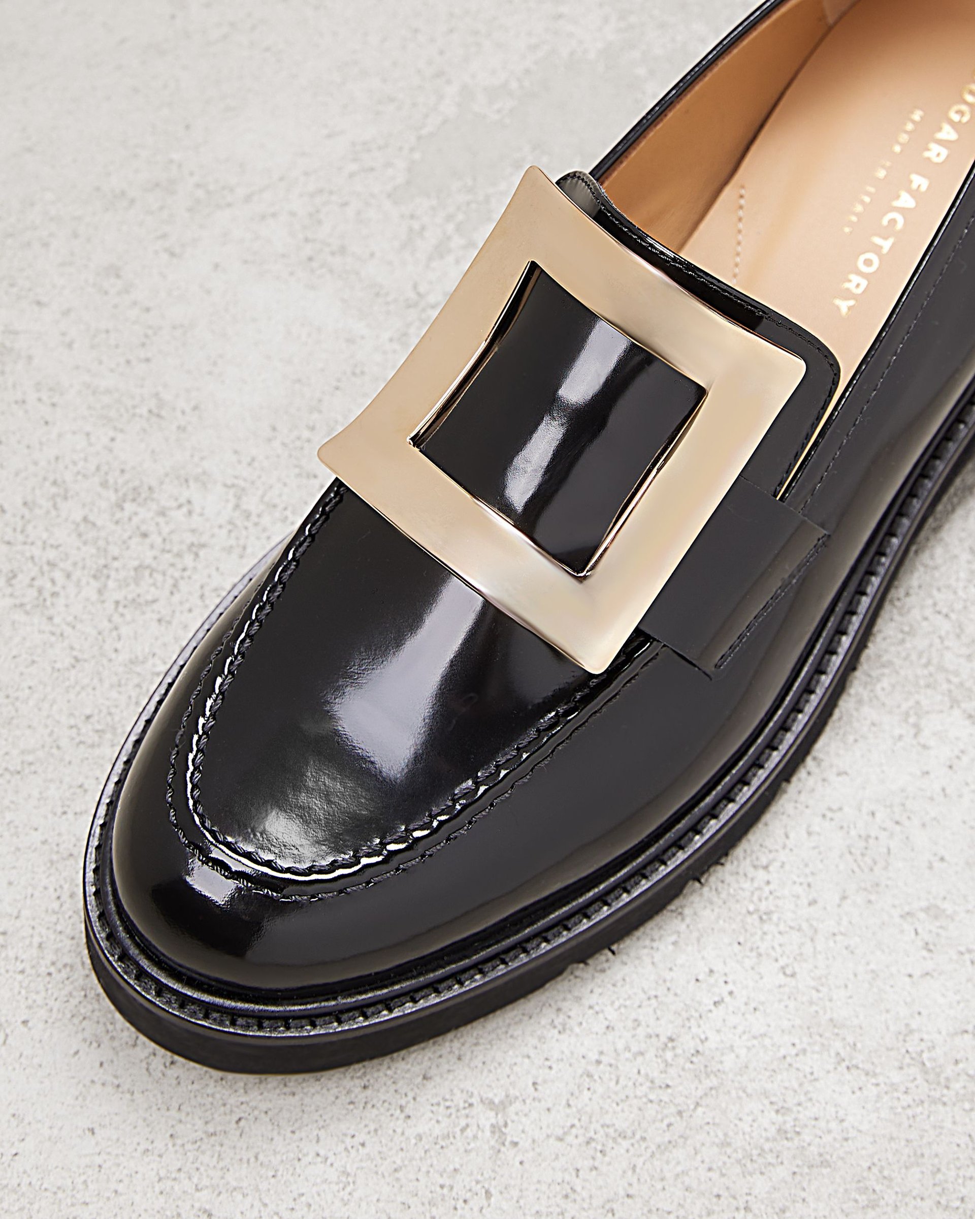 Черные кожаные лоферы - Image 4 of 6